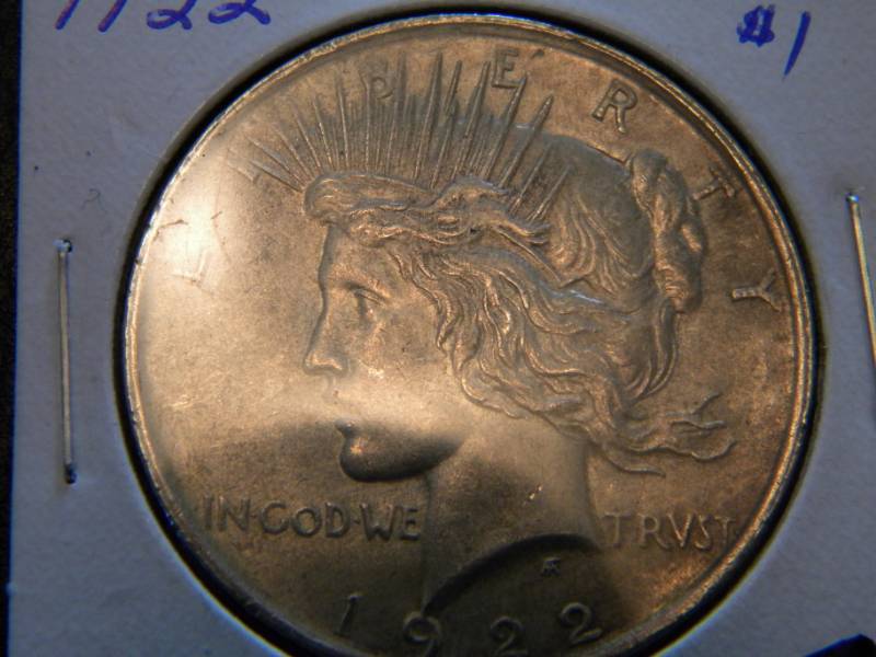 1922 Silver Peace Dollar