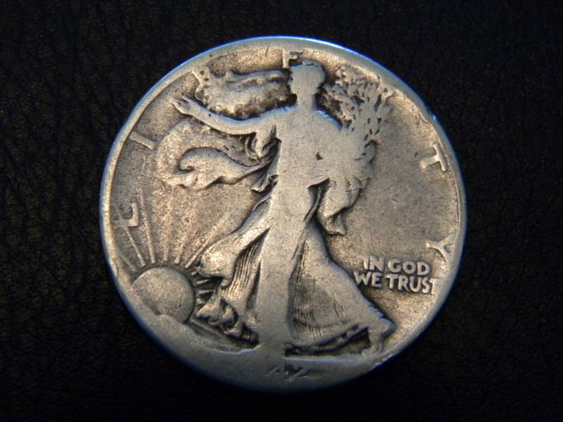 1942 Walking Liberty Silver Half Dollar