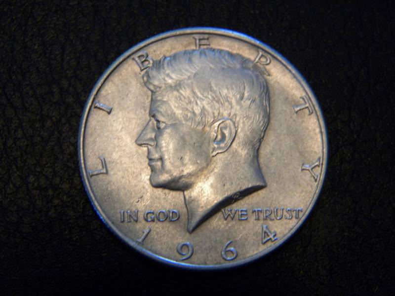 1964 D Kennedy Silver Half Dollar