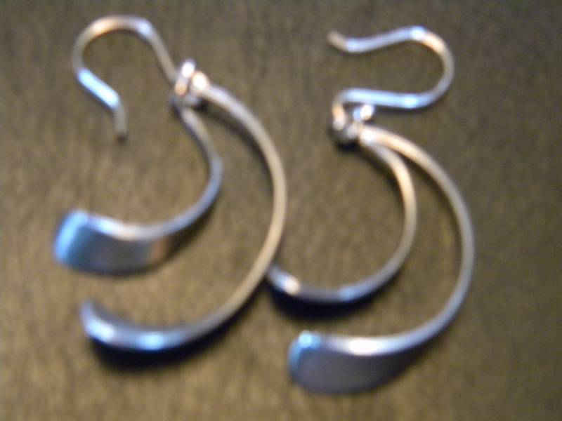 Pair of Sterling Silver Earrings