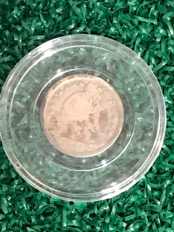 lot 18 image: 1840 Seated Liberty Half Dime