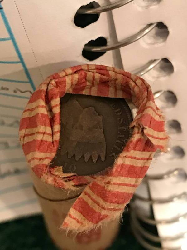 lot 30 image: Full Roll of Indian Head Pennies