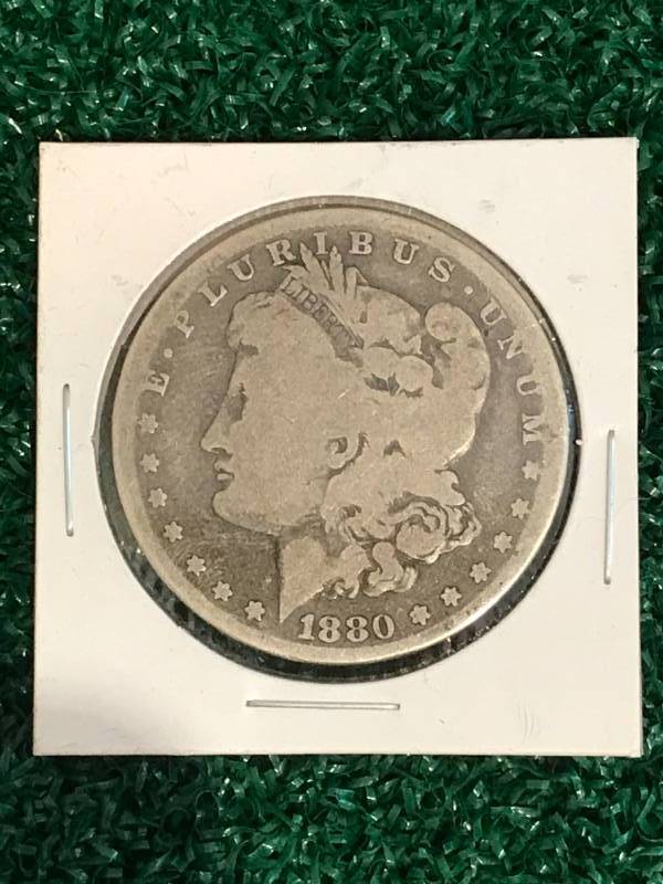 lot 36 image: 1890 Morgan Silver Dollar