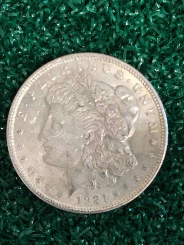 lot 44 image: 1921 Morgan Silver Dollar