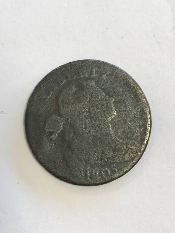 lot 45 image: 1805 One Cent Coin