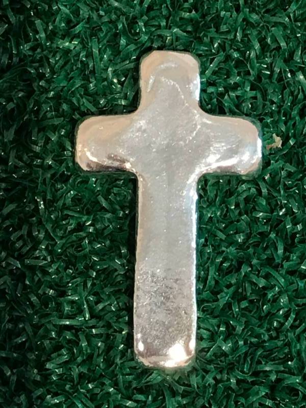 lot 48 image: One Ounce (1oz) Silver Cross very rare