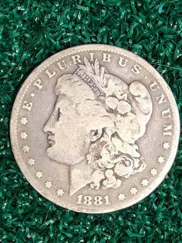 lot 50 image: 1881 Morgan Silver Dollar