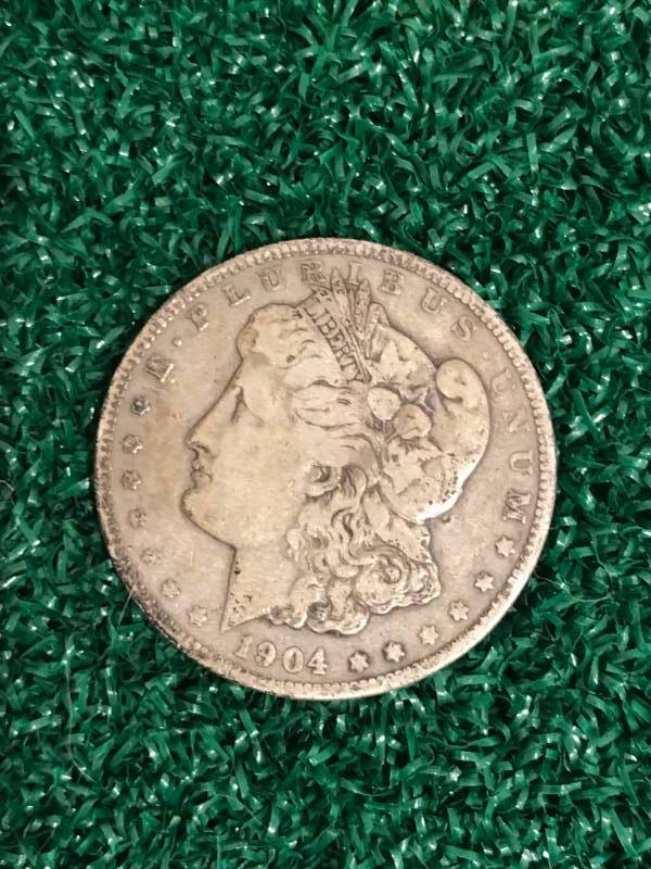 lot 59 image: 1904 Morgan Silver Dollar