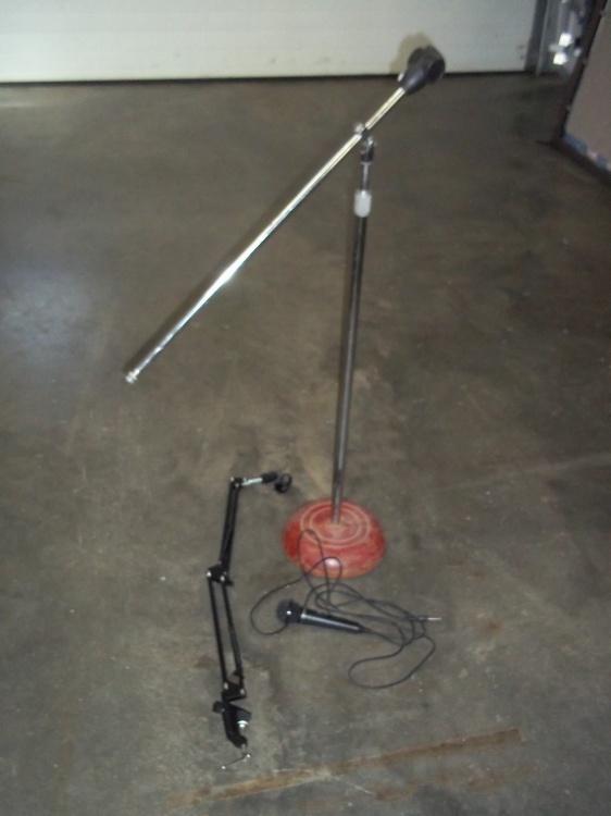 lot 96 image: Microphone with Stands