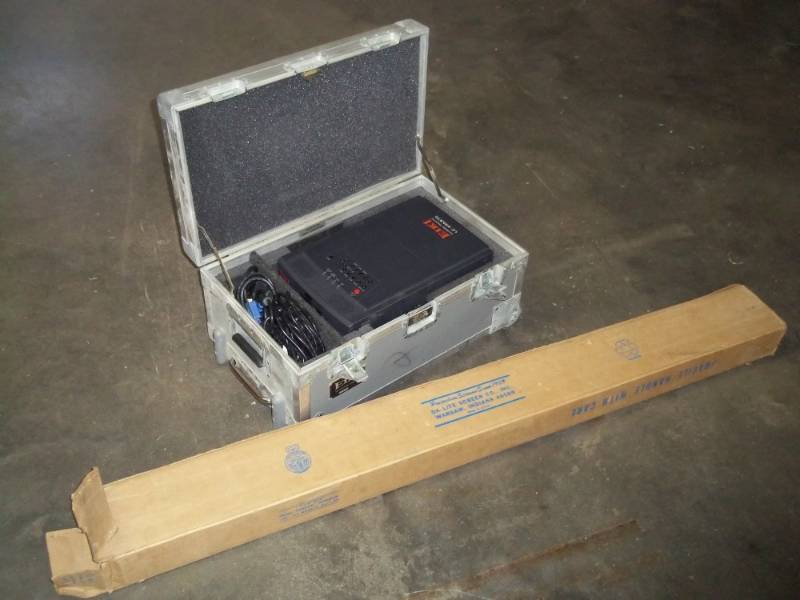 lot 103 image: Video Projector with Screen