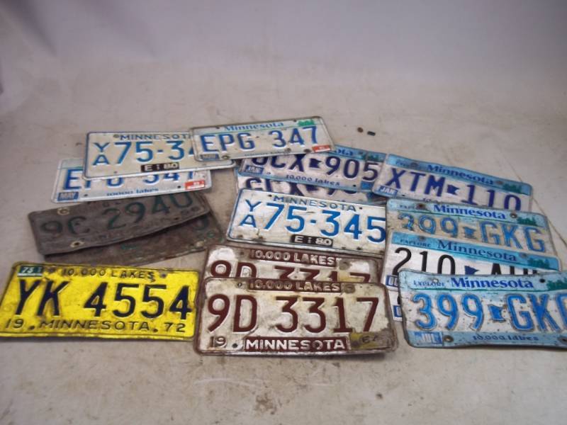 lot 46 image: License Plate Lot