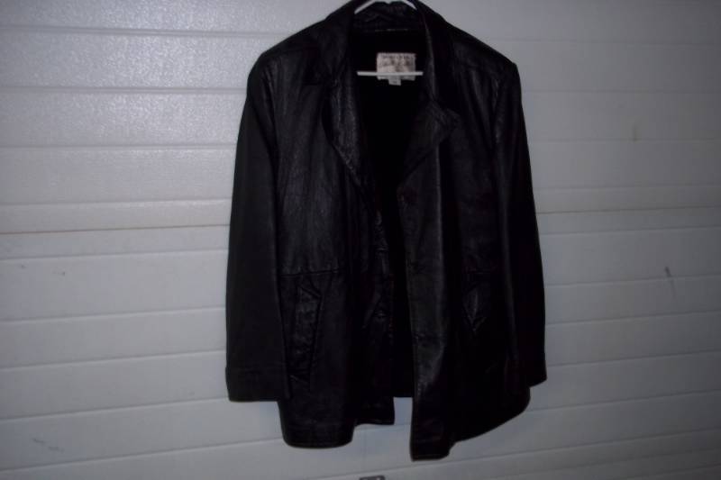 lot 155 image: Vintage Cabretta Leather Jacket Size 46 with liner Vest