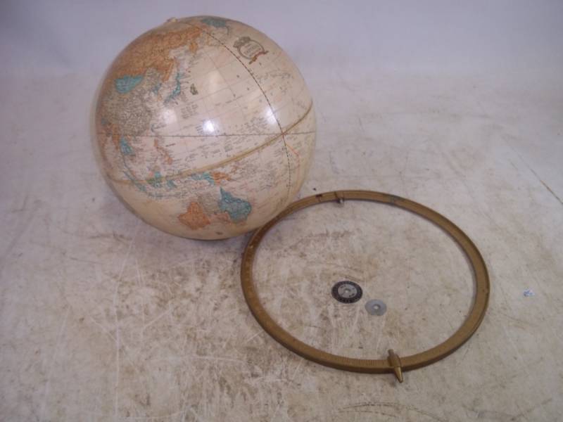 lot 166 image: World Globe for Restoration