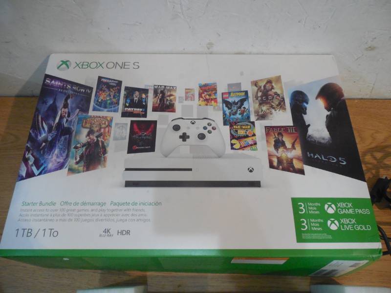 lot 77 image: Xbox One S 1TB Console Bundle