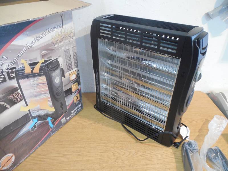 lot 81 image: Optimus Infrared Quartz Convection Heater