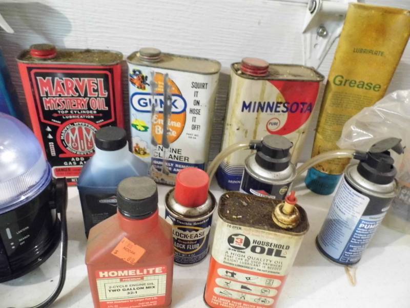 lot 32 image: Oils - Chemicals