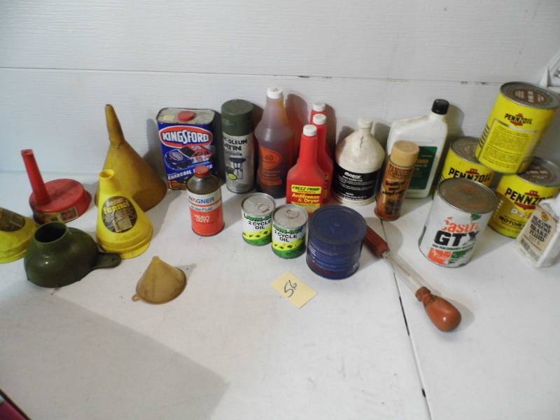 lot 56 image: Oils - Chemicals