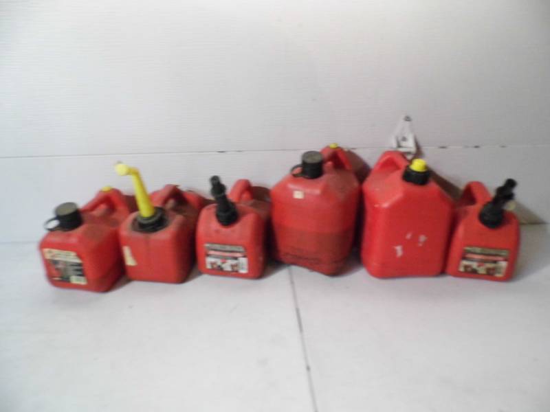 lot 71 image: Gas Cans