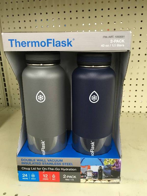 ThermoFlask 40Oz. Bottles, Retail $24.99