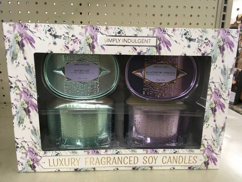 2Pk Tin Candles, Retail $14.99