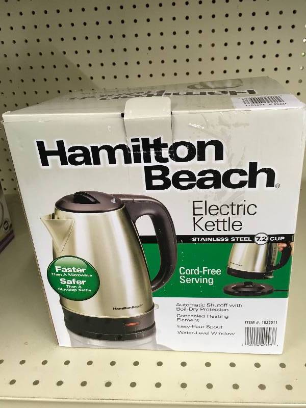 Hamilton Beach Kettle, Retail $19.99