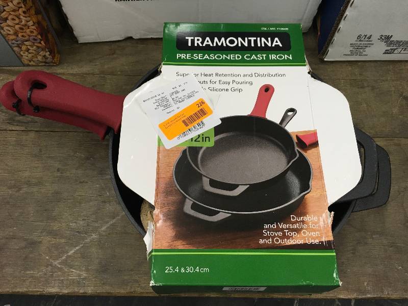 Tramontina 2PC Cast Iron, Retail $29.99