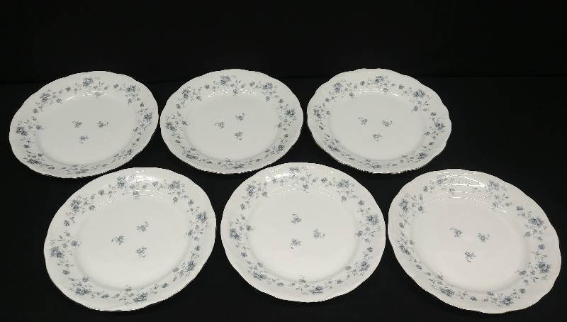lot 4 image: Johann Haviland, Bavaria, China Plate set of 6