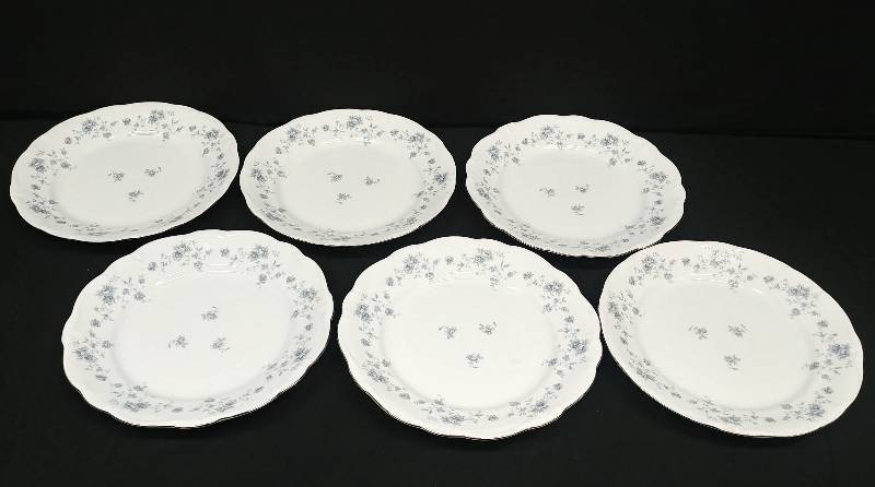 lot 5 image: Johann Haviland, Bavaria, China Plate set of 6