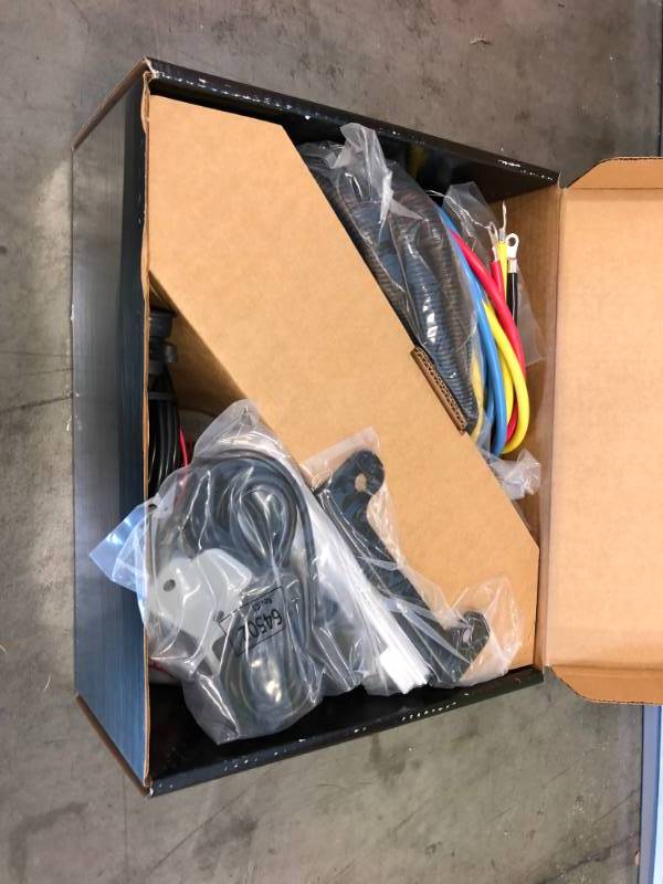 lot 8 image: 4000# WARN Winch For Side x Side UTV- NEW IN BOX