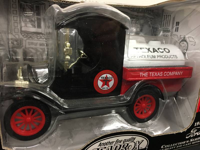 lot 41 image: 1912 Ford Texaco Tanker Coin Bank