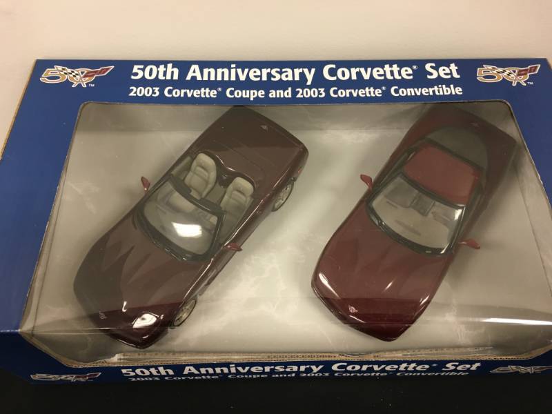 lot 50 image: Revell Chevrolet Corvette 50th Anniversary Set