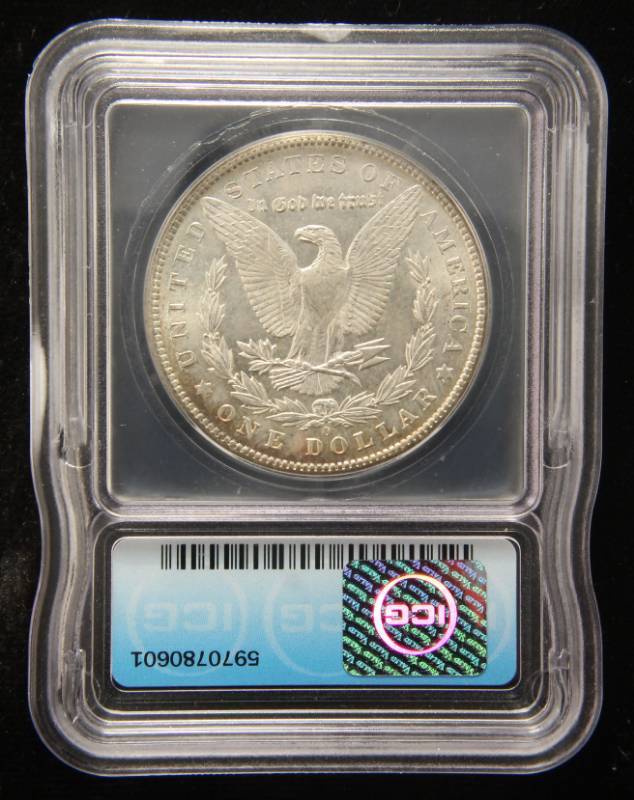 1902-O MORGAN SILVER DOLLAR MS64 ICG