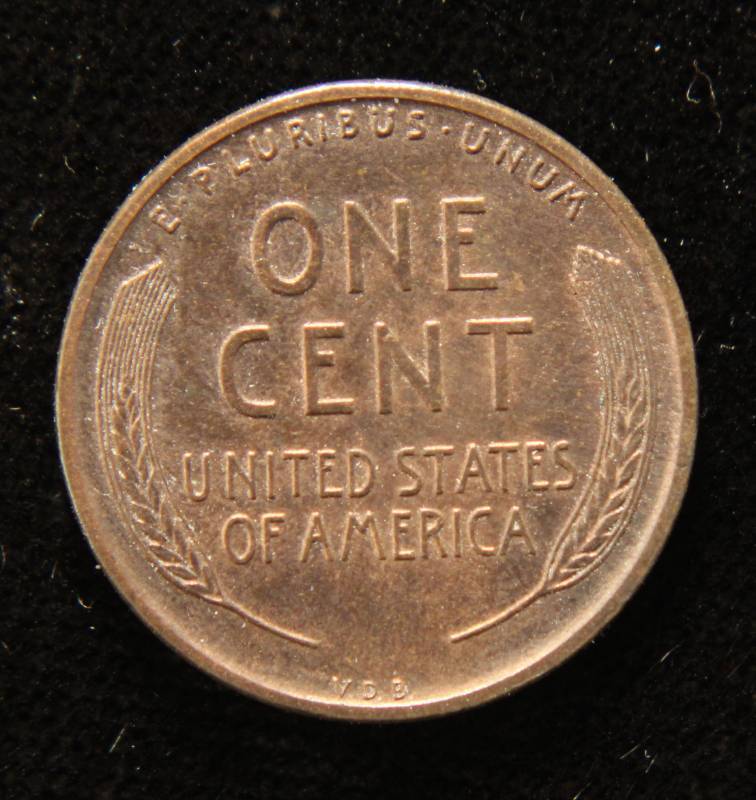 1909-VDB US WHEAT CENT AU