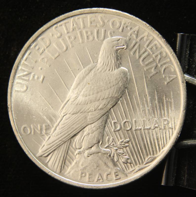 1923 PEACE SILVER DOLLAR BU UNC
