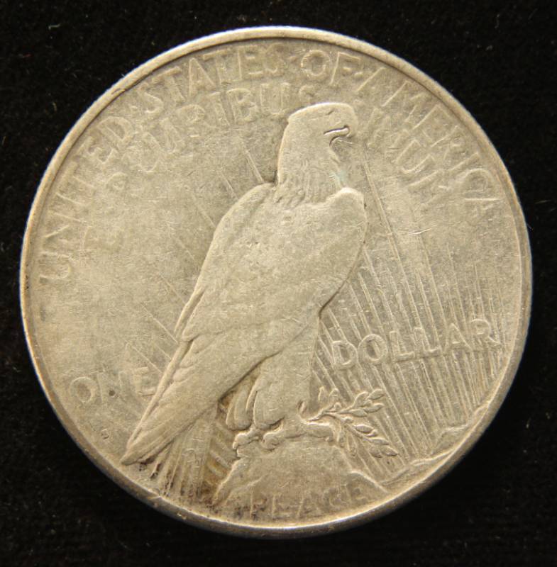 1927-S PEACE SILVER DOLLAR