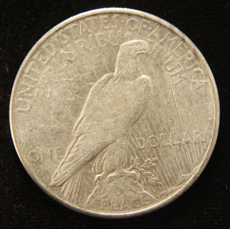 1928-S PEACE SILVER DOLLAR