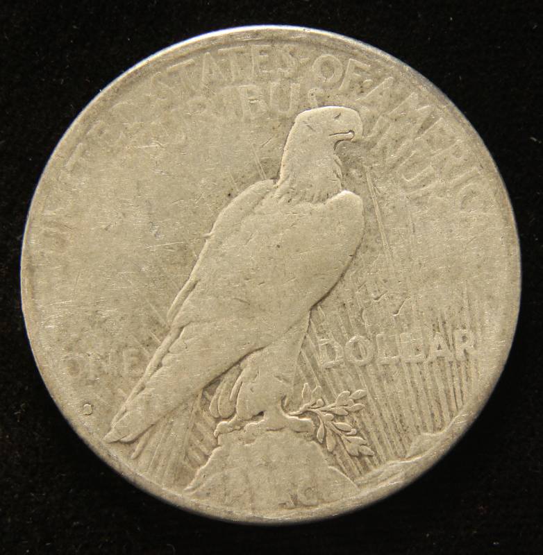 1934-S PEACE SILVER DOLLAR