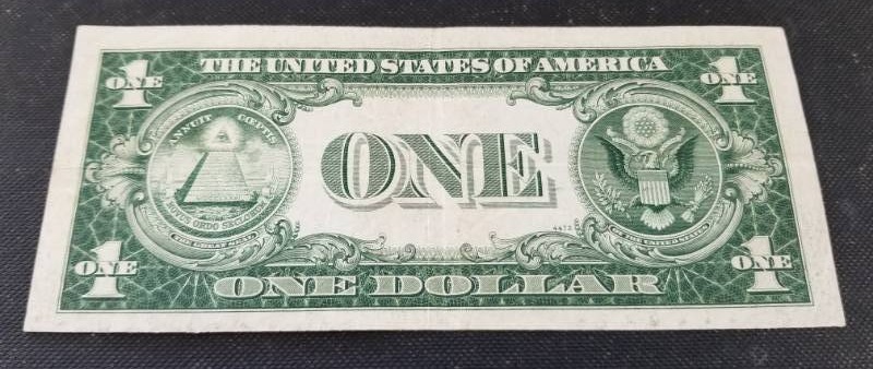 1935-C US $1 SILVER CERTIFICATE BLUE SEAL