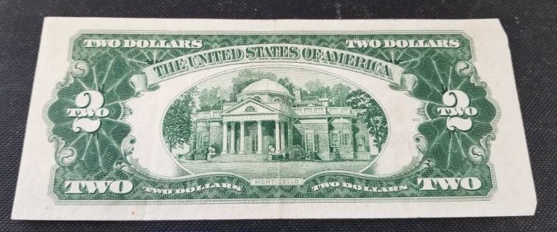 1953-A US $2 FEDERAL RESERVE RED SEAL NOTE