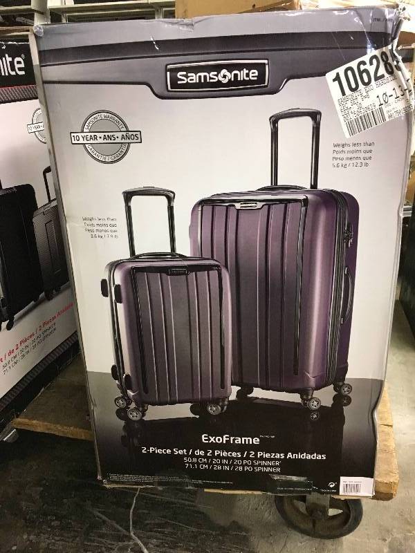 Samsonite Exo Hardside Luggage, Retail $159.99