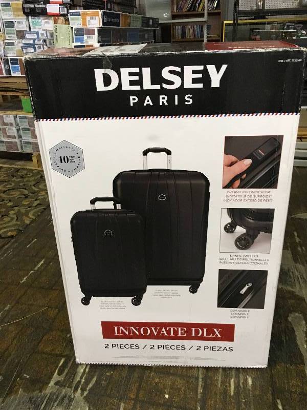 Delsey 2Pc Hardside Luggage Set, Retail $149.99