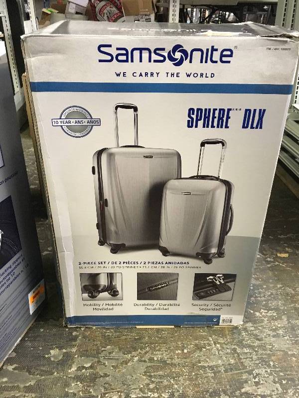 Samsonite Sphere 2Pc Luggage, Retail $159.99