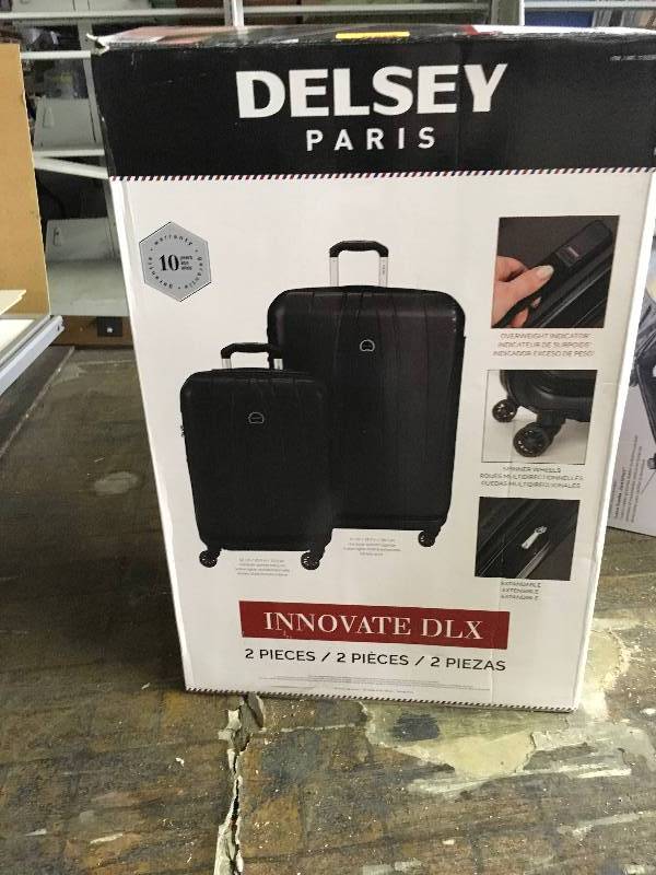 Delsey 2Pc Hardside Luggage Set, Retail $149.99