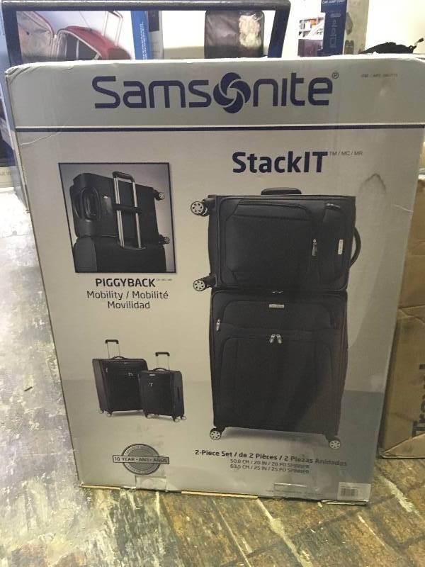 Samsonite Stackit 2PC Luggage, Retail $159.99