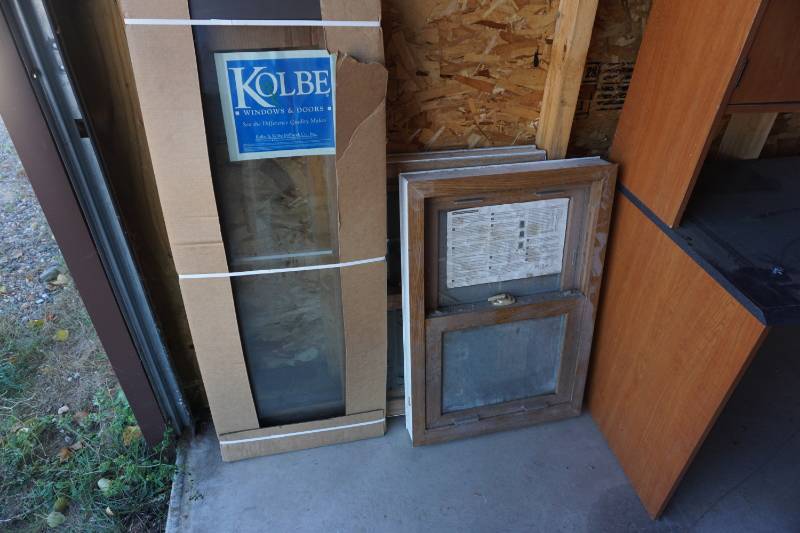 Lot of 3 Windows Including Brand New Kolbe Casement