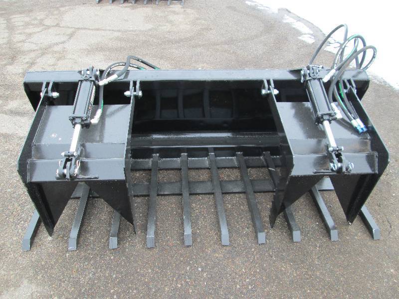 Brand New 6 Double Grapple Bucket with Quick Attach Mounting System