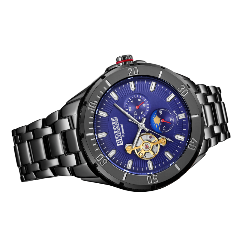 lot 2 image: Mens Premier Automatic Blue (Brand New Model) - $725 Retail