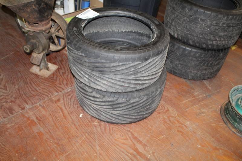 lot 38 image: Lot of (2) Goodyear Eagle F1 P27540ZR17 Tires