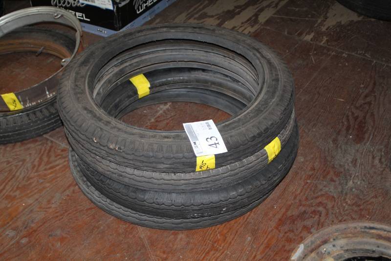 lot 43 image: Lot of (4) Coker Tire Co. 30x3.5in. Tires