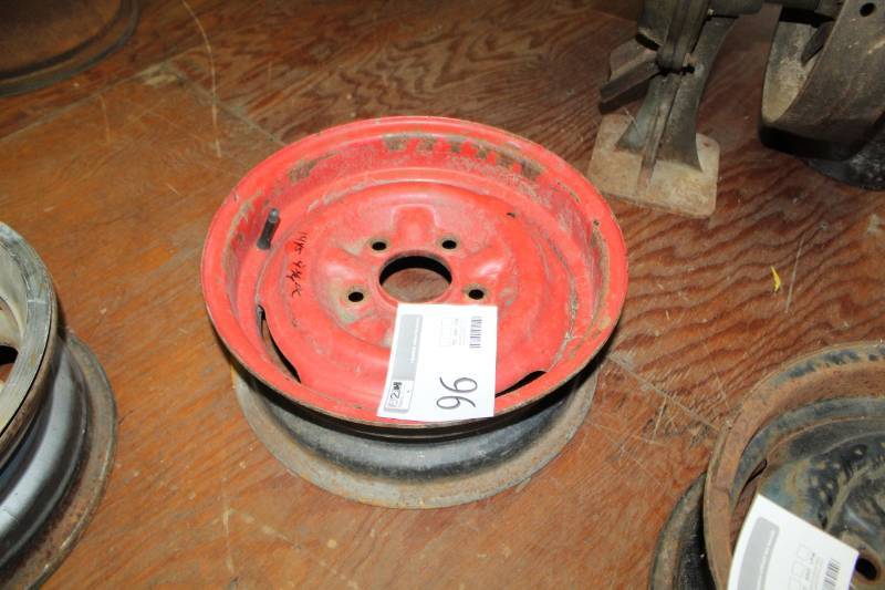lot 96 image: 14x5in. 5-Lug Steel Wheel